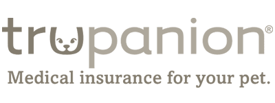 "Trupanion logo with tagline 'Medical insurance for your pet.'"